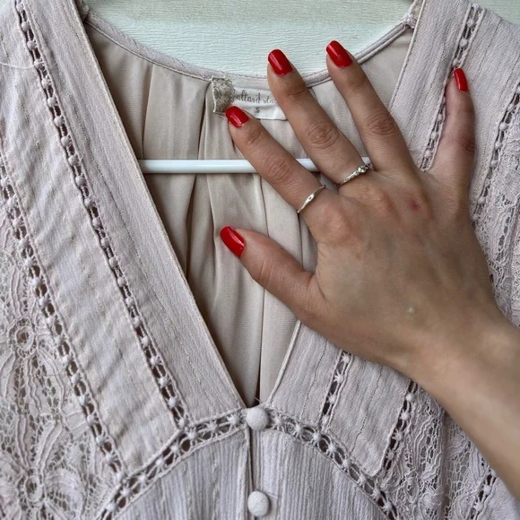 Altar’d State Bell Sleeve Babydoll Dress - Picture 7 of 10